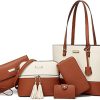 TcIFE Purses and Handbags for Womens Satchel Shoulder Tote Bags Wallets