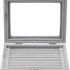 Sulfar Velvet Glass Ring Display Box Jewelry Holder Storage Organizer Case (Ring Box Gray)