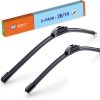 WOWIPER Wiper Blades 28" + 14" Automotive Replacement Windshield Wiper Blades for My Car Premium All-Seasons OE Quality Wipers for Front Windshield(Set of 2)