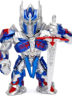 Jada Toys - TRANSFORMERS 4" OPTIMUS PRIME, Blue, 253111002, 1 size