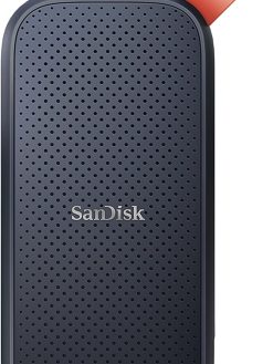 SanDisk 1TB Portable SSD - Up to 800MB/s, USB-C, USB 3.2 Gen 2 - SDSSDE30-1T00-G26