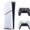 Sony PlayStation 5 Slim Digital Edition with Extra Dualsense Grey Camouflage Controller - International Version