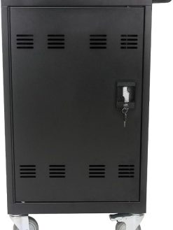 EastVita Mobile Charging Cart and Cabinet for Tablets Laptops 30-Device, Mobile Charging Cart Station Locking Charging Station Cabinet Laptop Storage Rack Organization Storage Cabinet for Computer