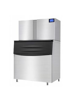 Commercial ice maker machine,2204 not connected (1000 views)/24 still,1003 not connected (455 views) storage bin,automatic cleaning,blue Ray,perfect for bar/cafe/restaurant. Model AP-1500P