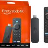 Fierr TV Stick 4K Latest Version2024 Cinematic FULL HD dlb vision sport (3rd Gen remote and 2gen device WI-FI 6) with Alexa Voice Remote Supports Wi-Fi 6