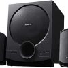 Sony SA-D20 2.1ch Home Theatre Satellite Speakers with Bluetooth USB NFC Compatible Big Size SubWoofer -