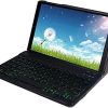 SKEIDO Case for Samsung Galaxy Tab A 10.1 2019 Keyboard Case T510 T515 SM-T510 SM-T515 Leather Cover Bluetooth Keyboard（not backlight)