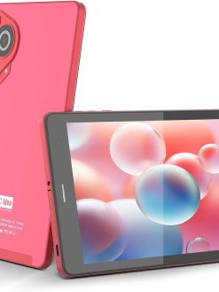 C idea 8 inch Tablet, Android 13.0 Tablet with SIM Card Slot and Wifi 8GB RAM,512GB ROM Storage Dual 5MP+8MP Camera HD IPS Display,CM828 (Red)