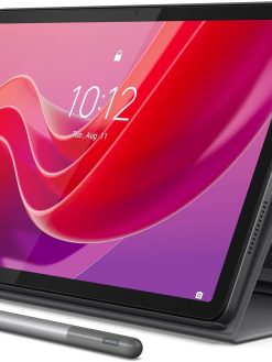 Lenovo Tab M11 with Folio Case and Pen,11" WUXGA (1920x1200) IPS 400nits Anti-fingerprint 90Hz Touch display, MediaTek Helio G88 processor, 4GB RAM, 128GB Storage, Android 13 - [ZADA0189AE]