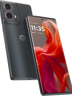 MOTOROLA G85 5G, 12GB+12GB RAM, 256 GB ROM, Snapdragon 695 5G, 6.67" pOLED Display 120Hz, Android 14, Urban Grey with Free Anker Pyro Speakers