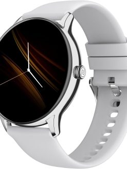Noise Twist Go Round dial Smartwatch with BT Calling, 1.39" Display, Metal Build, 100+ Watch Faces, IP68, Activity Tracker, Oxymeter (SpO2), 24/7 Heart Rate Monitoring (Silver Grey)