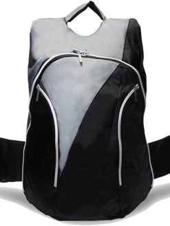 Travel Laptop Backpack, Business Anti-Theft Water-Resistant Durable Bag, Large Computer Backpack for Men, Women, College Students, Black and Grey