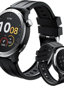 TRUEFREE Watch 1 Smart Watches for Men Women (Make/Answer Calls), 1.53" Fitness Tracker With Heart Rate SpO2 Sleep Stress Monitor 127 Sports Modes IP68 Waterproof, Smartwatch for iPhone Android Phones