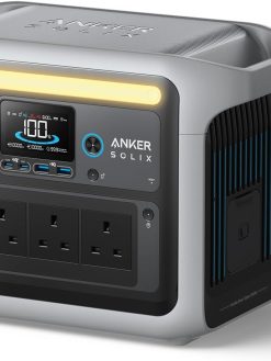 Anker SOLIX C1000 Portable Power Station, 1800W (Peak 2400W) Solar Generator, Full Charge in 58 Min, 1056wh LiFePO4 Battery for Home Backup, Power Outages, and Outdoor Camping (Optional Solar Panel)