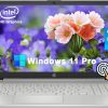 HP 15 15.6" HD Touchscreen Laptop for Home & Student, 12th Gen Intel Core i3-1215U(Up to 4.4 GHz), 12GB RAM 256GB PCIe SSD, Numeric Keypad, Wi-Fi 5, 11 Hrs Battery Life, Windows 11 Pro, w/Battery