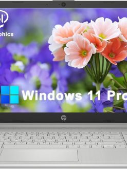 HP 15 15.6" HD Touchscreen Laptop for Home & Student, 12th Gen Intel Core i3-1215U(Up to 4.4 GHz), 12GB RAM 256GB PCIe SSD, Numeric Keypad, Wi-Fi 5, 11 Hrs Battery Life, Windows 11 Pro, w/Battery
