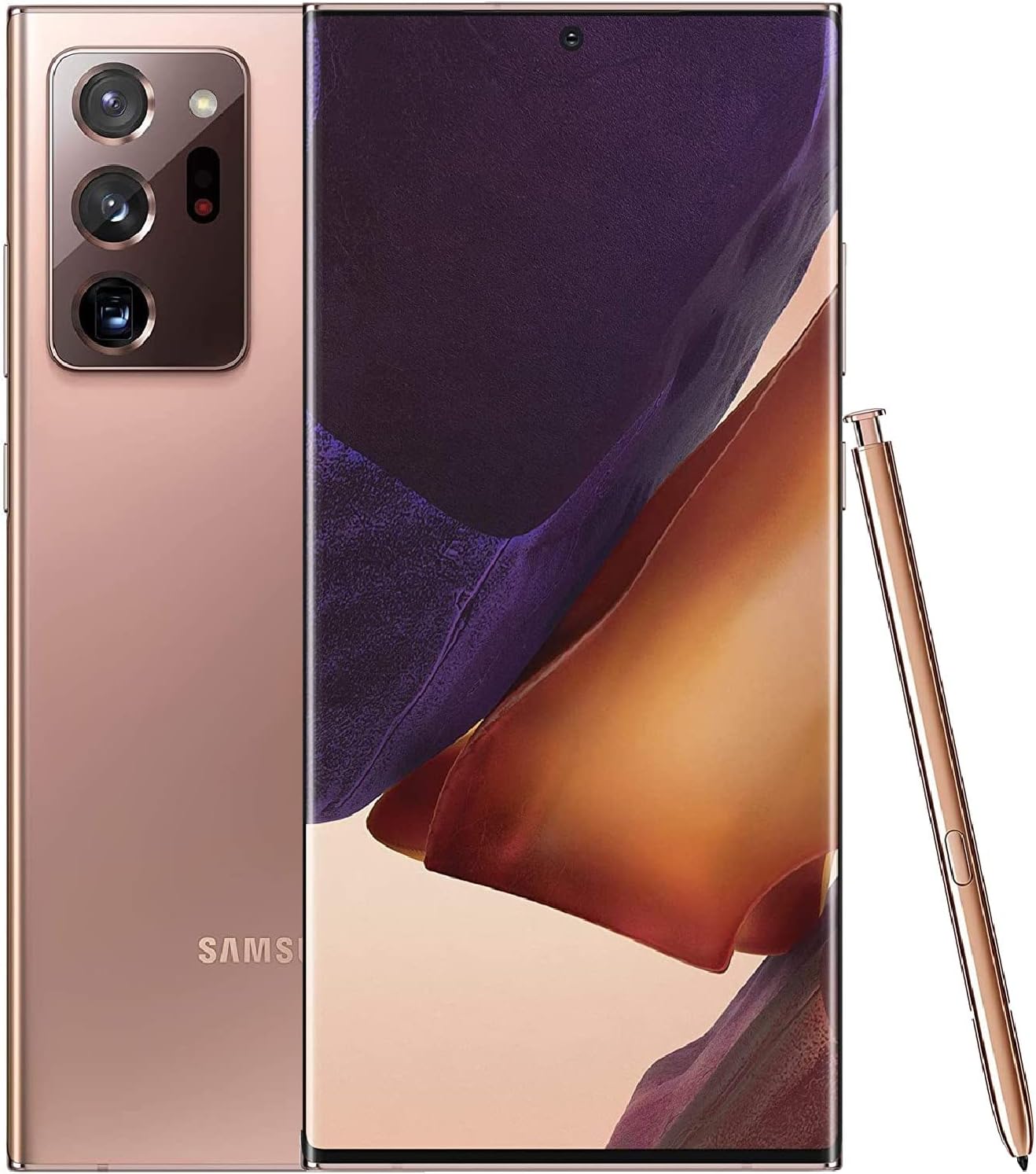 Samsung Galaxy Note20 Ultra 5G Sim Free Android Mobile Phone Mystic Bronze 256 GB