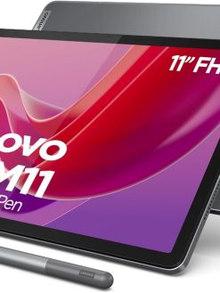 Lenovo Tab M11 Tablet | 11 Inch WUXGA Touch Display | MediaTek Helio G88 | 8GB RAM | 128GB SSD | Wi-Fi | Android 13 | Grey | Includes Tab Pen