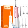 Bitvae BVC2 Water Flosser 6 nozzles Pink color pink