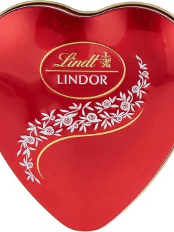 Lindt Valentines Lindor Mini Heart Tins, 62 gm