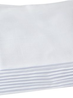 Men's Handkerchiefs,100% Soft Cotton