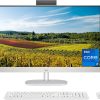 HP 27 inch All-in-One Desktop PC, FHD Display, 13th Gen Intel Core i7-1355U, 16 GB RAM, 512 GB SSD, Intel UHD Graphics, Windows 11, non touch (upgrade)