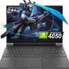 HP Victus Gaming Laptop 15.6 inch, Intel Core i5-13420H Processor, 16GB DDR4 RAM, 512GB SSD,15.6" FHD IPS 144Hz, NVIDIA RTX 4050 6GB Graphics, English Backlit Keyboard,Windows 11 Home,Mica Silver,
