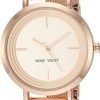 Nine West Women's Mesh Bracelet Watch