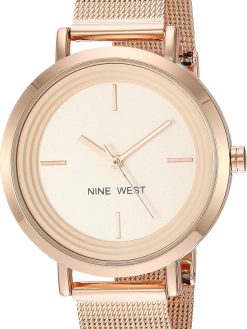 Nine West Women's Mesh Bracelet Watch