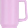 Stanl cup 40oz(1200ml),OYDAS stanley water bottle,Stanley Tumbler with Handle,Stainless Steel Vacuum Insulated Tumbler with Lid and Straw,Sports Water Bottle Jug,Travel Coffee Mug(Purple)