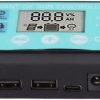 Solar Charge Controller, Practical No Power Start Solar Panel Regulator Accurate for Household (10A)