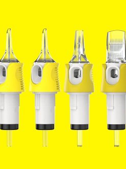 HAWINK Tattoo Cartridges Needles 40Pcs Mixed #10 Bugpin Round Liner 3RL 5RL 7RL 9RL 11RL Finger Ledge Cartridges EN05S-FG-40KIT-D