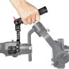 Goshyda Adjustable Handle Grip for Gimbal Stabilizer, Adjustable Folding Alloy Stabilizer Handle Sling Grip Extension Arm with Rubber Handle for DJI Ronin-S, for Ronin-SC