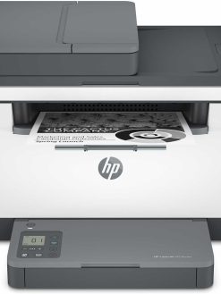 HP LaserJet MFP M236sdw Printer Up to 29 ppm A4; Up to 20,000 pages per month; Print/Copy/Scan; Scan Flatbed with ADF; 1 USB port; Ethernet port; Dual band Wi-Fi; Smart-guided buttons - 9YG09A