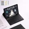 MOTIM Keyboard Case Slim Stand Cover Wireless Bluetooth Keyboard for Galaxy Tab A9 Plus 11.0", Black