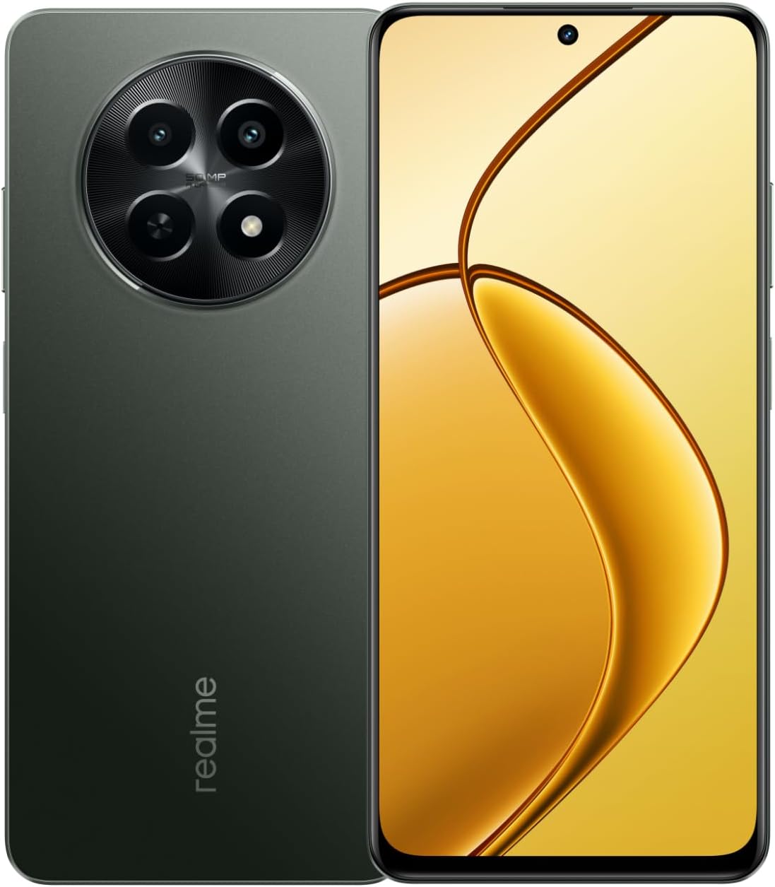 realme 12x 5G Dual SIM (Glowing Black 8GB RAM, 256GB ROM) |120Hz Eye Comfort Display |5G 6nm Chipset |5000mAh Battery |12 Months Warranty - Middle East Version