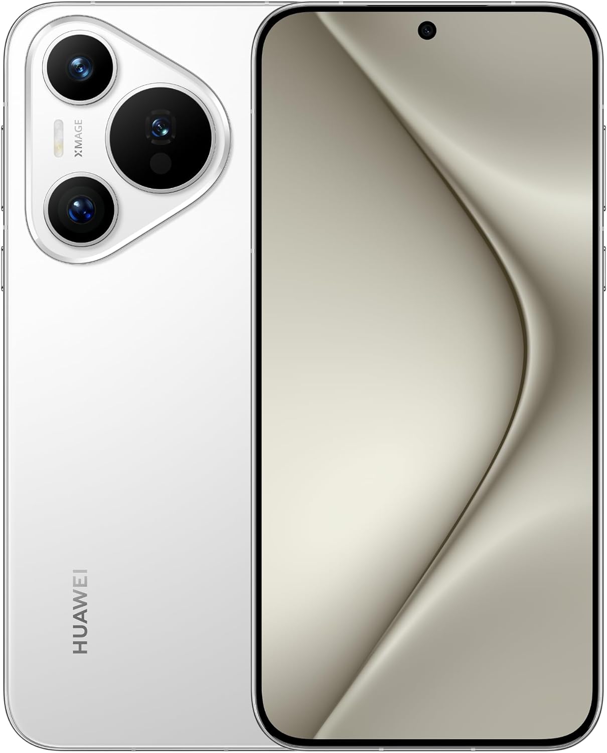 HUAWEI Pura 70 Smartphone, 6.6" Flat-edge Screen, Ultra Speed Snapshot, 66W SuperCharge, 4900mAh Battery, 12GB+256GB, White