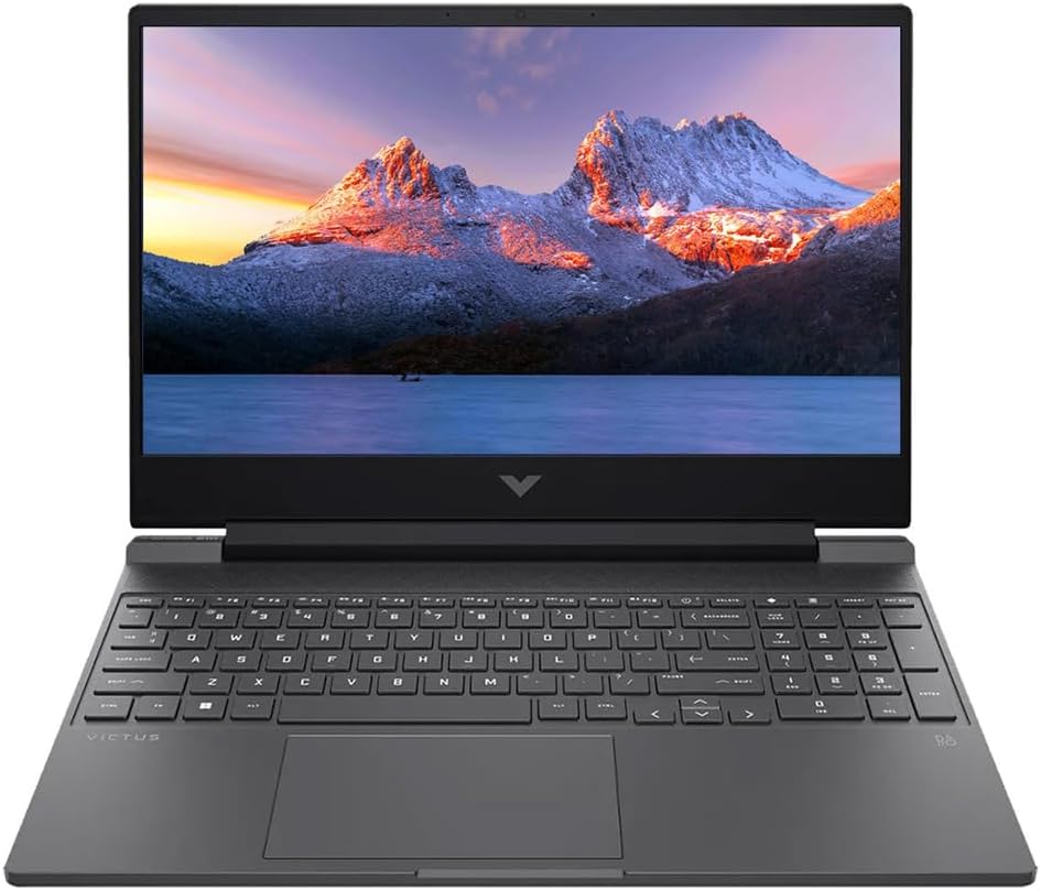 HP Victus 15.6 inch FHD IPS 144Hz Gaming Laptop AMD Ryzen 5-8645HS NVIDIA GeForce RTX 4050 8GB DDR5 512GB SSD Mica Silver (2024)