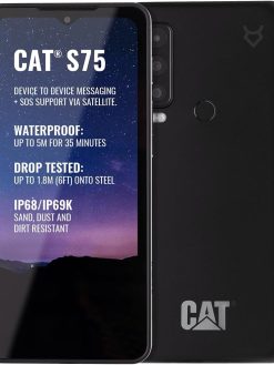 Caterpillar CAT S75 (WIFI5GSATELLITE) 6128GB BLACK OEM