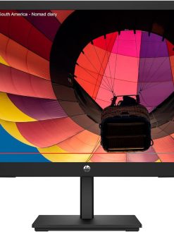 HP V22v G5 FHD Monitor, AMD FreeSync technology, HDCP support for HDMI (V22v G5, Black)