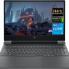 HP Victus Gaming Laptop 15-fa0093ne, 15.6" FHD 144Hz Display, 12th Gen Intel® Core™ i5-12450H, 16GB DDR4 RAM, 512GB SSD, 4GB NVIDIA® GeForce RTX™ 3050, En/Ar KB, Windows 11, Mica silver [822T7EA]