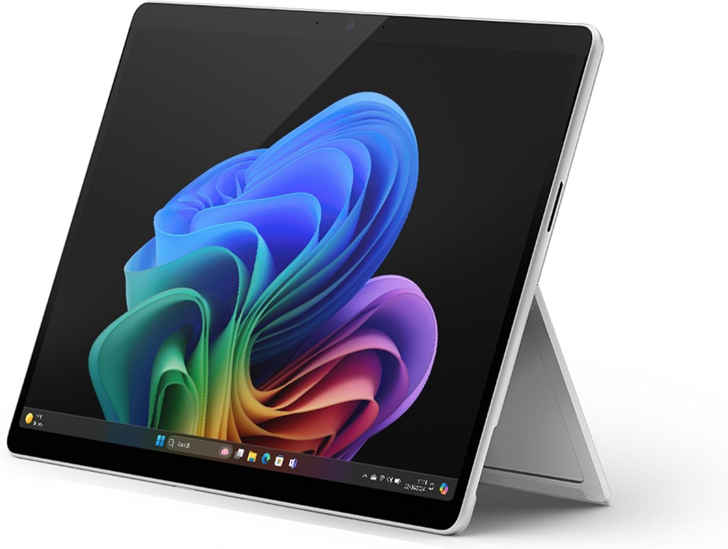 Microsoft Surface Pro (11th Edition - 2024), Copilot+PC, 2 in 1, 13"LCD upto 120Hz Display, Snapdragon X Plus, Qualcomm Hexagon with 45 TOPS NPU, Qualcomm Adreno GPU, 16GB RAM, 256GB SSD, Platinum