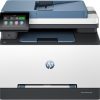 HP Color LaserJet Pro MFP 3303sdw - Print, Copy, Scan; Wireless, Two-sided printing, 250-sheet input tray; Print speed up to 25 ppm (black) and 25 ppm (color) - Blue [499M6A]