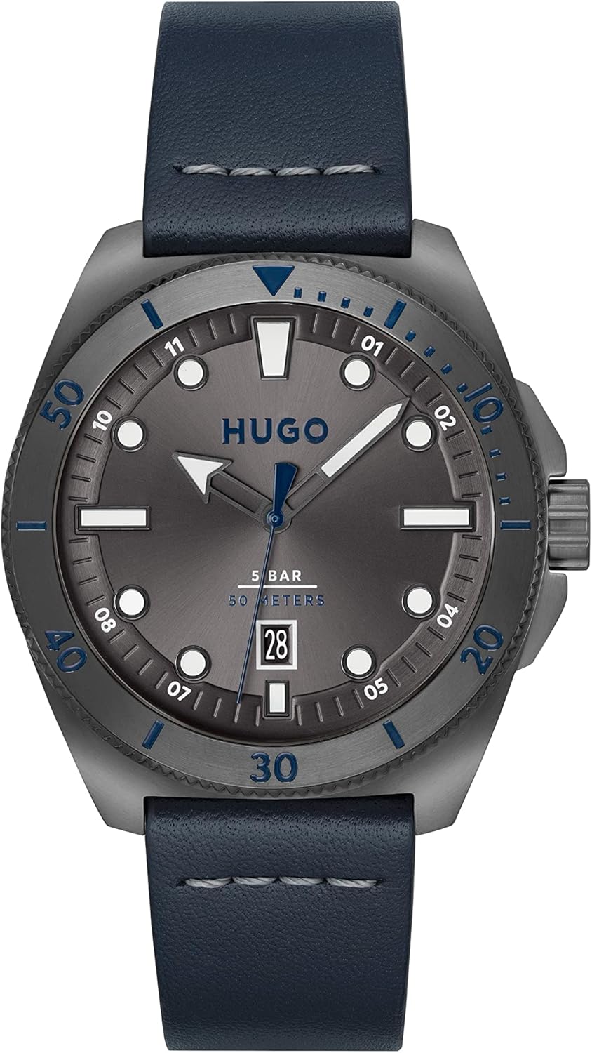 Hugo Boss #VISIT Men's Watch, Analog