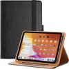 ProCase 9-10.9 inch Universal Tablet Case, PU Leather Stand Folio Universal Protective Cover for 9"-10.9" Tablet, with Elastic Adjustable Band and Pencil Holder –Black