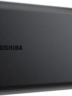 Toshiba Canvio Basics 2TB Portable External Hard Drive USB 3.0, Black - HDTB520XK3AA