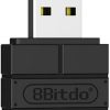 SKEIDO Compatible with 8Bitdo Wireless USB Adapter 2 for Switch Switch OLED Windows PC Mac and Raspberry Pi, for PS5, PS4, Switch Pro Controller and for Nintendo Switch