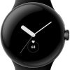 Google Pixel Watch LTE Smartwatch Compatible with Cellular or WiFi Data, GPS, BT and Heart Rate Monitor 41mm, Bulk Packaging (Matte Black)
