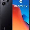 Xiaomi Redmi 12 (Midnight Black 8GB RAM, 256 Storage) - MediaTek G88 Powerful Processor |50MP High-Resolution main camera | 90 Hz FHD+ AdaptiveSync display | 5000mAh(Typ) High-Capacity battery