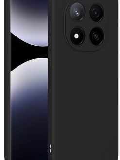 Zubitech Xiaomi Redmi Note 14 Pro Plus 5G Case Cover Soft TPU Silicone Case Lightweight Shock Protective Cover with Camera Protection for Redmi Note 14 Pro Plus (Black, Redmi Note 14 Pro Plus 5G)